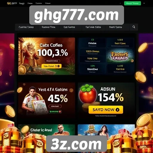 Promoções e bônus oferecidos pelo ghg777.com