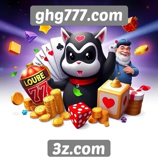 Variedade de jogos disponíveis em ghg777.com